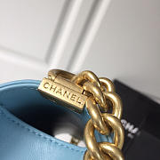 Chanel Leboy lambskin Bag in Blue With Gold Hardware 67086 - 6