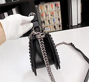 Chanel Boy V in Black with silver hardware - 5