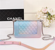 Chanel Magic ball pattern bag Pink button small  - 2