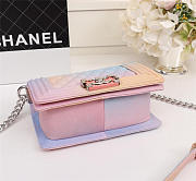 Chanel Magic ball pattern bag Pink button small  - 5