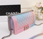 Chanel Magic ball pattern bag Pink button Large - 3