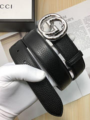 Modishbags Gucci calfskin belt Sliver Hardware - 4