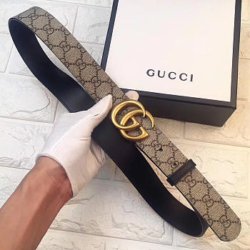 Modishbags classic Gucci belt in Gold Hardware