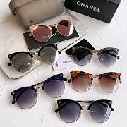 CHANEL classic plate half frame frog mirror - 4