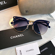 CHANEL classic plate half frame frog mirror - 3