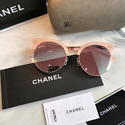 CHANEL classic plate half frame frog mirror - 5