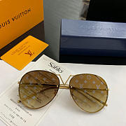  LV ladies round frame sunglasses - 2