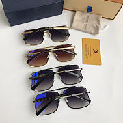  LV hollow square sunglasses - 3