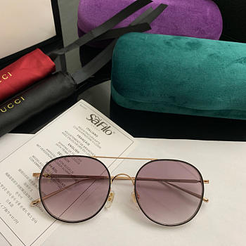 Gucci Women's Round Frame Sunglasses