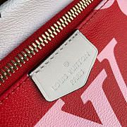 LV original BUMBAG pocket M44611 red and pink - 2