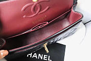 Chanel custom models top imported ball caviar leather black gold hardware size 23 cm - 4