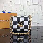 LV original bag 53023 white plaid - 3