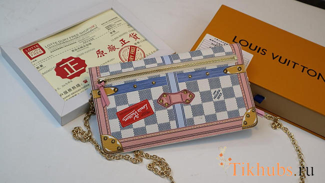 LV M62456 Pochette handbag pink - 1