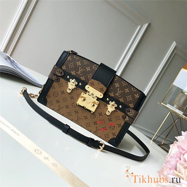 louis vuitton trunk clutch bag - 1