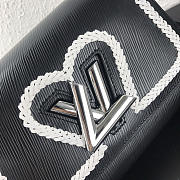 LV heart Twist bag M53126 black - 5