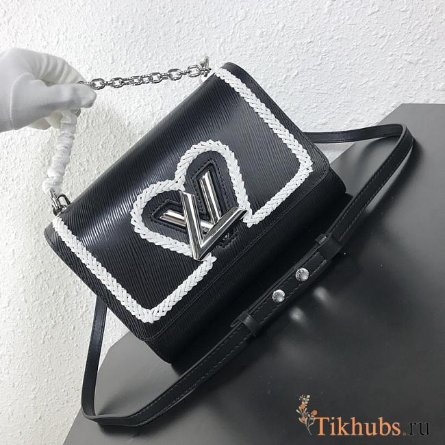 LV heart Twist bag M53126 black - 1