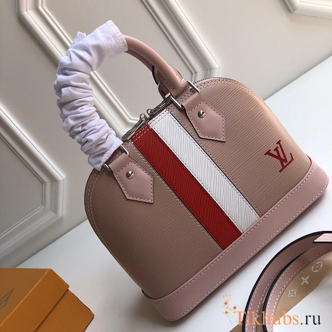 LV original shell bag M40302 pink - 1