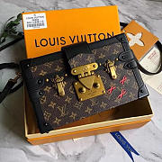  Lv Petite Malle Monogram Box bag - 1