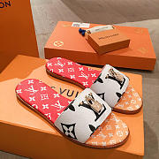 lv slippers white - 6