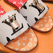 lv slippers white - 5