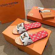 lv slippers white - 3