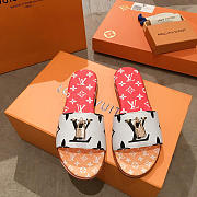 lv slippers white - 2