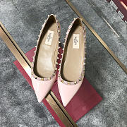 Valentino-Classic rivet single shoes light pink - 5