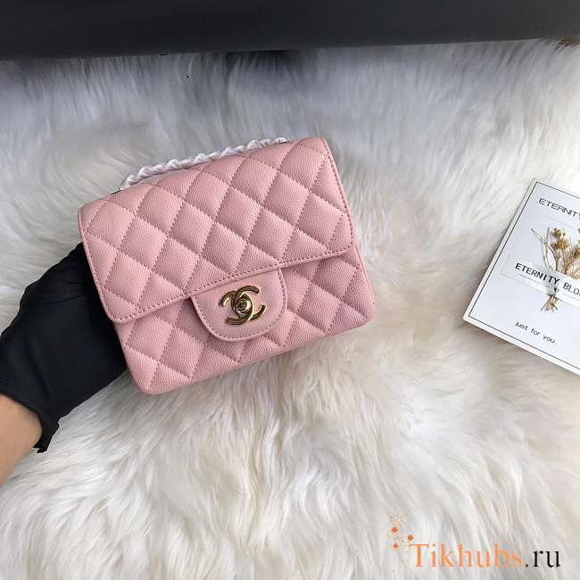 CHANEL flap bag cf 1115 with gold hardware - 1