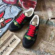 Gucci Retro make old classic sneakers，Plain calfskin - 2