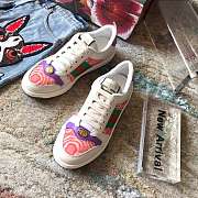 Gucci Retro make old classic sneakers，Plain calfskin - 6