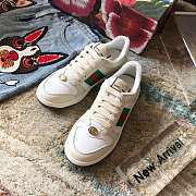 Gucci Retro make old classic sneakers，Plain calfskin - 5