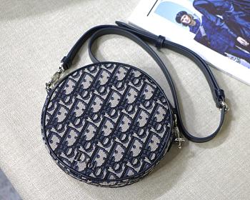  Dior retro small round bag