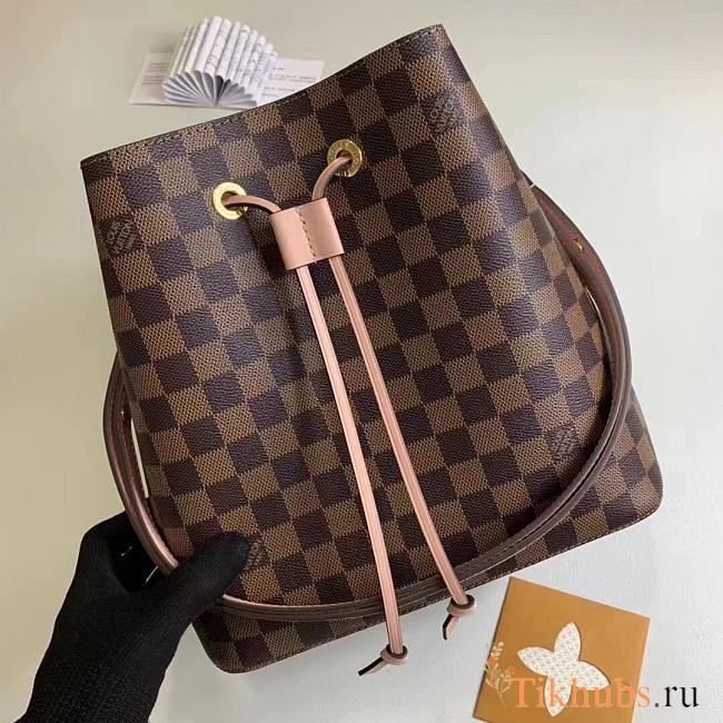 LV N40213 Bucket Bag Brown - 1