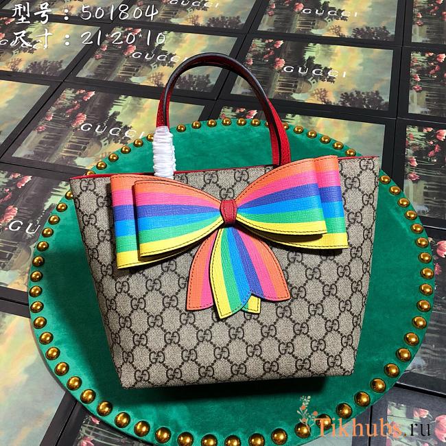 Gucci  Bow shopping bag  - 1