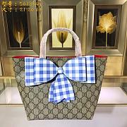 Gucci  Bow shopping bag  - 2