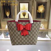 Gucci  Bow shopping bag  - 6