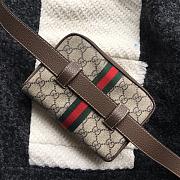  Gucci 517016 Classic Double G Fabric Square Waist Bag - 2