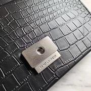 YSL shoulder bag 484509 Crocodile pattern black - 2