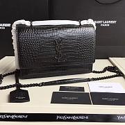 YSL Crocodile Flap bag - 5