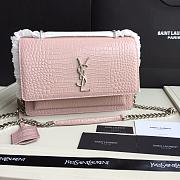 YSL Crocodile Flap bag - 4