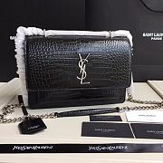 YSL Crocodile Flap bag - 1