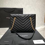 YSL TRIBECA Shopping bag Double zipper Caviar cowhide - 2