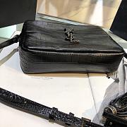 YSL Crocodile texture embossing camera bag 505730 - 4