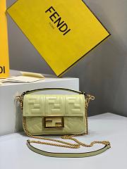  Fendi flip-top messenger handbag small - 2