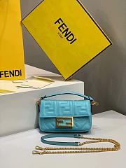  Fendi flip-top messenger handbag small - 3