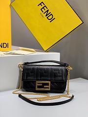  Fendi flip-top messenger handbag small - 5