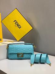 Fendi flip-top messenger handbag medium - 3