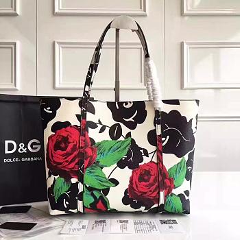 Dolce & Gabbana shopping bag rose