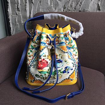 Dolce & Gabbana bucket bag yellow