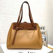 Loewe Lazo shopper series，Soft calfskin，Suede lining - 4